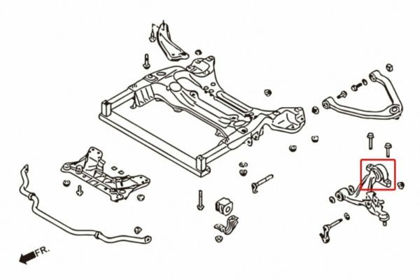 Hardrace Steering Kit Nissan 370Z HR-7965 – Bild 2