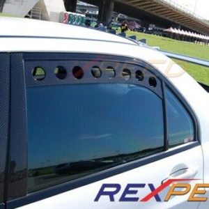 Carbon Rexpeed Window Vents Belüftung Mitsubishi Evo 7 8 9 CT9