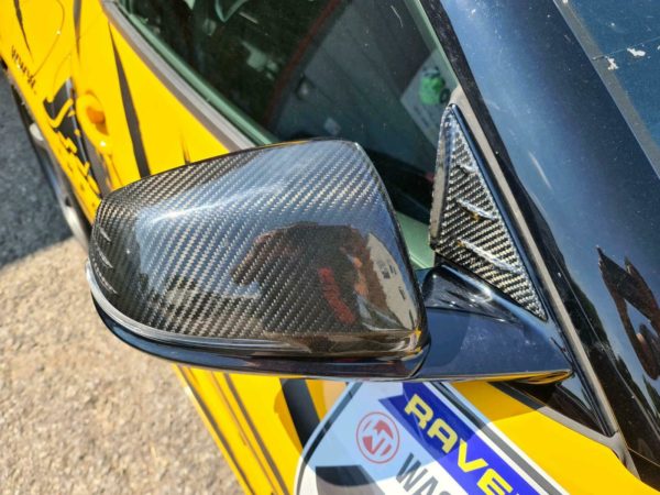 Rexpeed Wind deflector Carbon Windabweiser Toyota Supra MK5 A90 – Bild 2