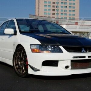 Rexpeed Carbon Canards Mitsubishi Evo 9 IX CT9