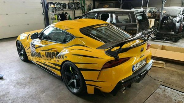 Voltex Carbon Heckflügel Heckspoiler Toyota Supra MK5 A9 – Bild 3