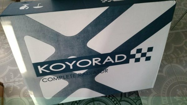 Koyorad Racing Alu Wasserkühler 36mm Mitsubishi Evo 7 8 9 CT9A – Bild 2