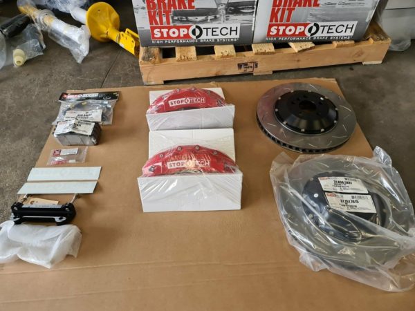 6-Kolben Bremsanlage Stoptech ST60 Toyota Supra MK5 A90 GR – Bild 6