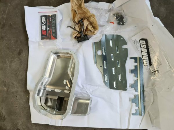 AMS XXL Ölwanne WET SUMP Mitsubishi Evo 7 8 9 CT9A CT9W