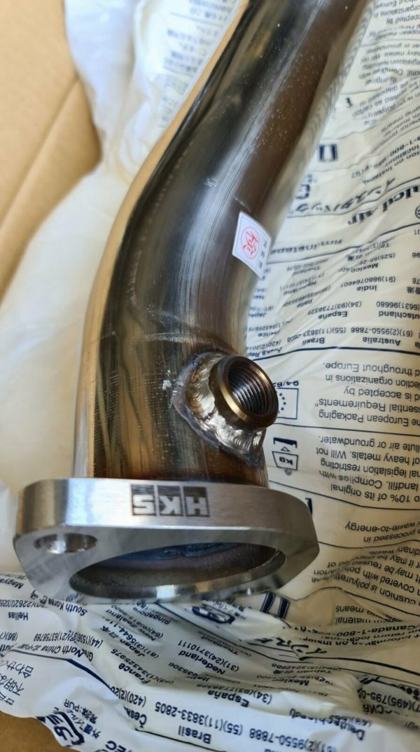 Downpipe Hosenrohr Mitsubishi Evo 10 CZ HKS Japan – Bild 2