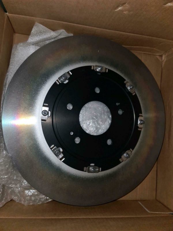 2-teilige Brembo Bremsscheiben Mitsubishi Evo 10 original MR