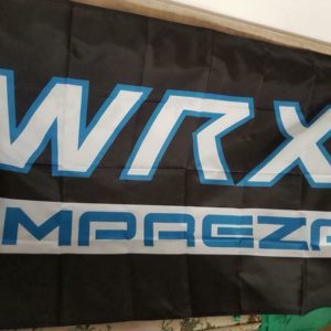 Wandfahne 150cmx90cm Impreza WRX