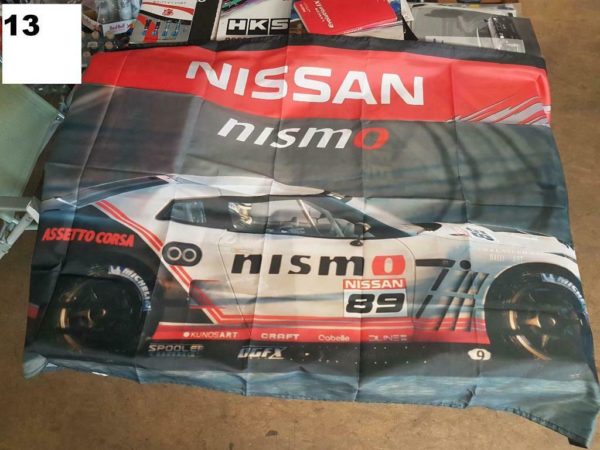 Wandfahne 150cmx90cm Nismo