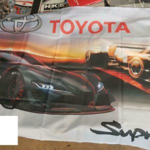 Wandfahne 150cmx90cm Toyota Supra MK5