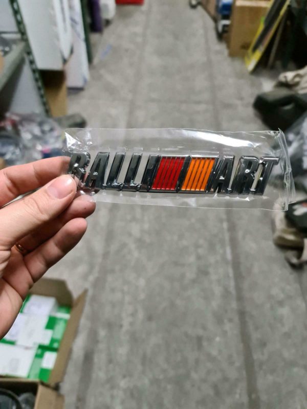 RSP Ralliart Aufkleber Emblem selbstklebend Mitsubishi Evo