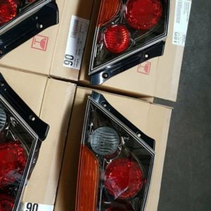 Neue Mitsubishi Evo 9 Rückleuchten EDM Version mit E Zeichen+NSL