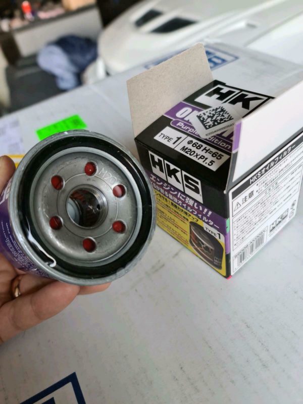 HKS Ölfilter M20x1.5P **Purple Limited Edition** – Bild 2