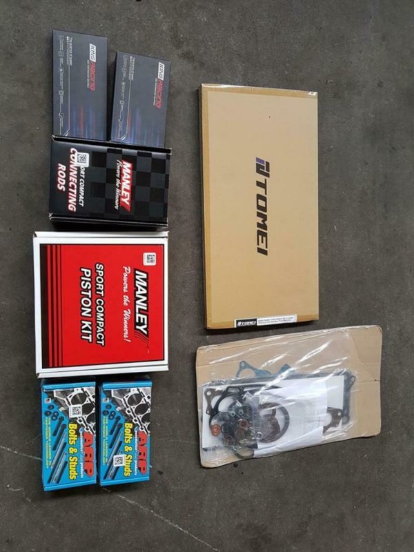 Schmiedemotorset Mitsubishi Evo 4 5 6 7 8 9 4G63T