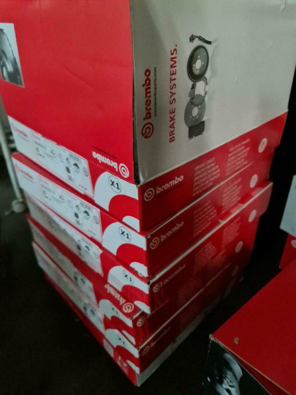 2-teilige Brembo Bremsscheiben Mitsubishi Evo 10 original MR – Bild 2