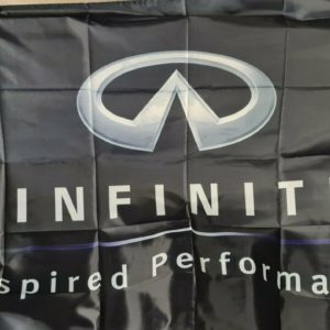 Infinity Wandfahne 150cmx90cm G37 Q30 Q50 FX M30 M37