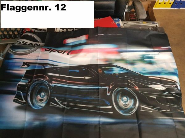 300ZX Nissan Wandfahne 150cmx90cm für Garage Twinturbo Z32