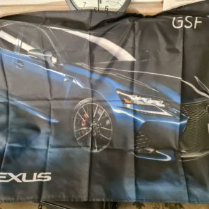 Lexus GSF Wandfahne 150cmx90cm für Garage Fuji ISF LFA
