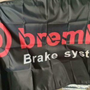 Brembo brakes Wandfahne 150cmx90cm Evo STI 350Z 370Z RS4 GTR