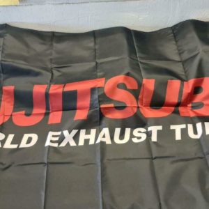 Fujitsubo Racing Wandfahne 150cm x90cm; GTR Evo Supra NSX S2000