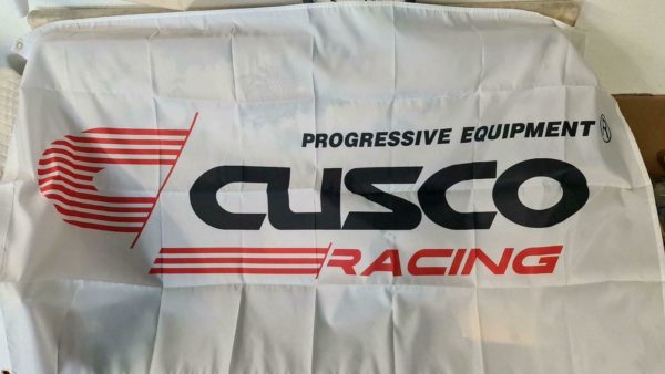 Cusco Wandfahne 150x90cm; GTR Evo Supra NSX S2000 Type R Yaris