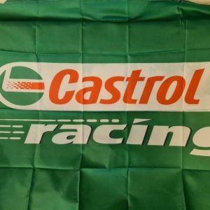 Castrol Wandfahne 150cmx90cm für Garage Mercedes AMG BMW M RS