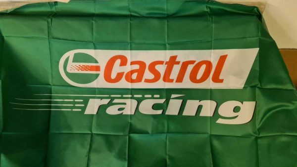Castrol Wandfahne 150cmx90cm für Garage Mercedes AMG BMW M RS