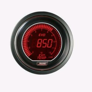 Prosport Abgastemperatur Anzeige Rot/ Blau EVO Serie 52mm