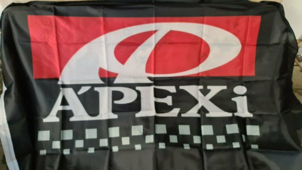Apexi Wandfahne 150x90cm; GTR Evo Supra NSX S2000 Type R Yaris