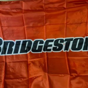 Bridgestone Wandfahne 150x90cm für Garage Werkstatt Potenza