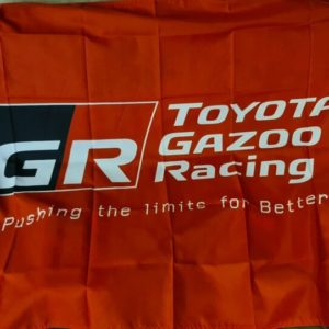 Gazoo Racing Toyota Wandfahne 150x90cm für Garage Yaris GR Supra