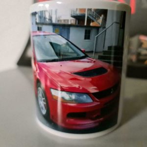Tasse Kaffetasse Kollektion 2022 Mitsubishi Evo 9 Wagon MR JDM