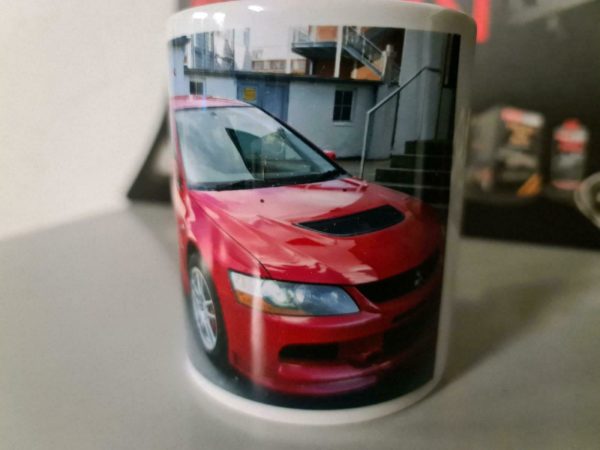 Tasse Kaffetasse Kollektion 2022 Mitsubishi Evo 9 Wagon MR JDM