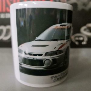Tasse Kaffetasse Kollektion 2022 Mitsubishi Evo 4 Rallye Ralliart