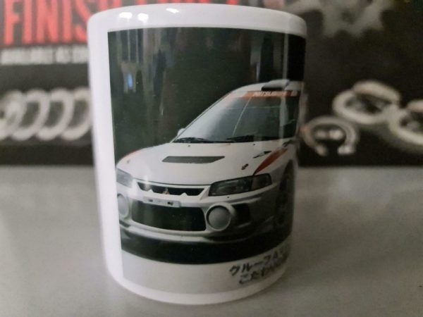 Tasse Kaffetasse Kollektion 2022 Mitsubishi Evo 4 Rallye Ralliart