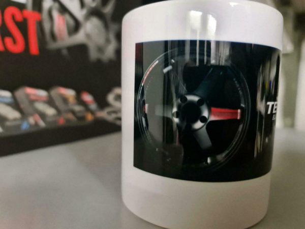 Tasse Kaffetasse Kollektion 2022 Rays Volkracing TE37 SL Black Edition III
