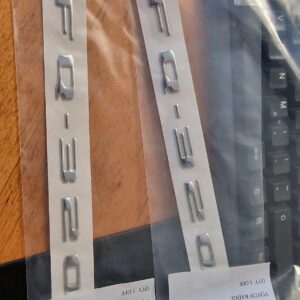 2x Original FQ320 Embleme Mitsubishi Evo 7 8 9 CT9A