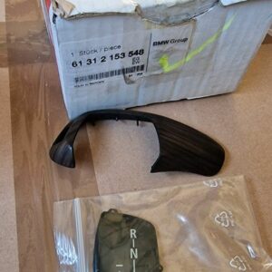 61312153548 BMW 7' F01 F02 Blende GWS-Knauf Schaltknauf Holz