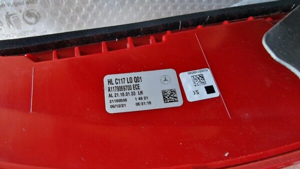 A1179069700 Neue Rückleuchte links Mercedes CLA C117 ORIGINAL – Bild 3