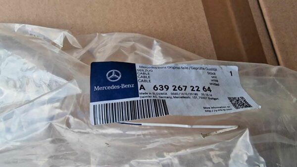 A6392672264 Neuer Seilzug Schaltgetriebe Mercedes W639 Vito Viano