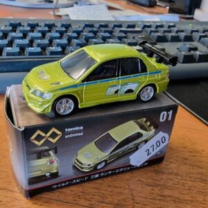 Modellauto Mitsubishi Evo 7 in 1/64 aus Fast&Furious Paul Walker