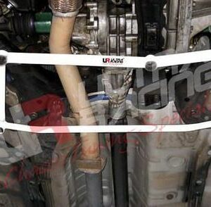 Ultra Racing 5-P Unterboden Strebe weiß Mitsubishi Evo 4 5 6 CP9A