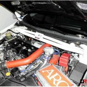 Ultra Racing Domstrebe 3-P weiß Mitsubishi Evo 10 CZ4A