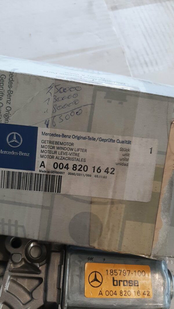 A0048201642 Neuer Fensterhebermotor hinten rechts Mercedes W140 – Bild 3