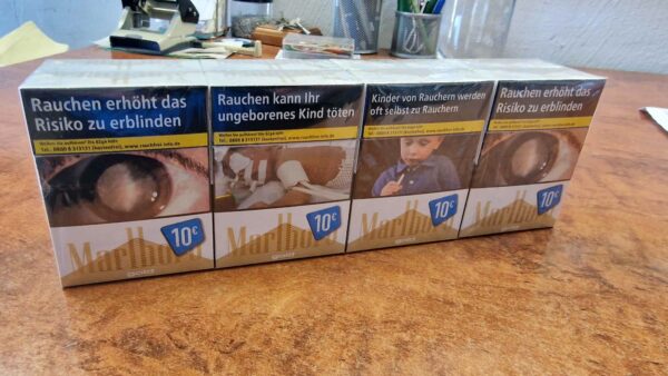 1 Stange Marlboro GOLD Zigaretten 2XL Schachtel 8x24 Stück
