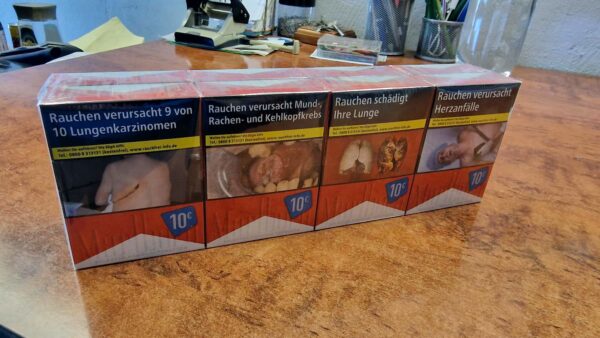 1 Stange Marlboro RED Zigaretten 2XL Schachtel 8x24 Stück