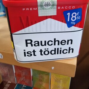Marlboro Red / Rot Premium Feinschnitt Tabak 70g M Dose