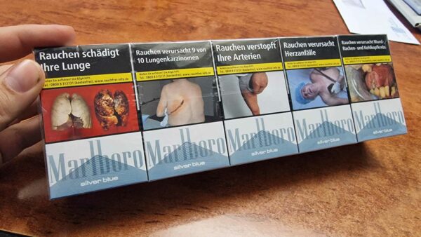 1 Stange Marlboro Silver Blue Zigaretten OP Schachtel 10x20 Stück