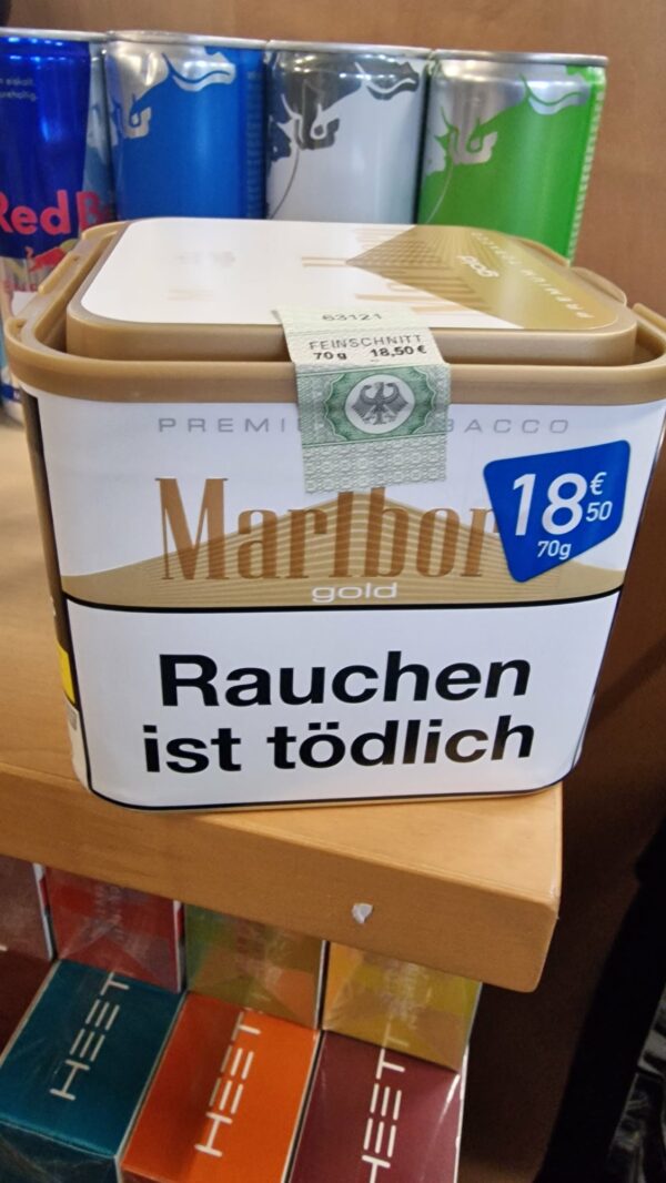 Marlboro GOLD Premium Feinschnitt Tabak 70g M Dose