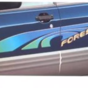 J1217FC000 Neues Aufkleberset Subaru Forester