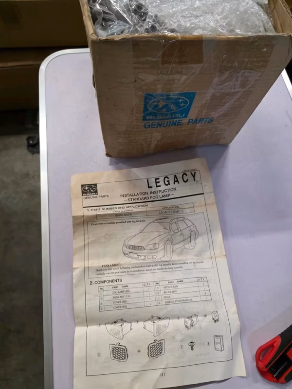 H4510AE500 NEU Nachrüstkit Subaru Legacy 95-99 Nebelscheinwerfer – Bild 2